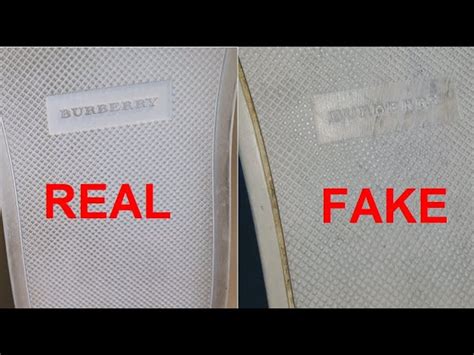 fake burberry shoes vs real